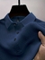 Manfinity Homme Camisa Polo Casual Masculina Sólida e Texturizada para o Verão, para Golfe - Nobroker