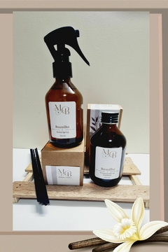 Duo home spray e aromatizador | Baunilha | 150 ml | Âmbar - comprar online