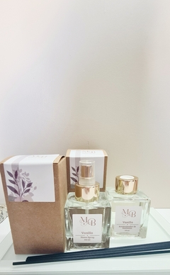Duo home spray e aromatizador | Vanilla | 100 ml - mbperfumaedecora