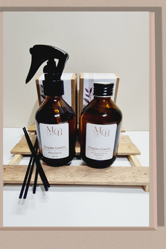 Duo home spray e aromatizador | Capim-Limão | 150 ml | Âmbar na internet