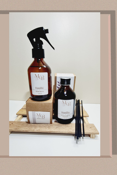 Duo home spray e aromatizador | Vanilla | 150 ml | Âmbar na internet