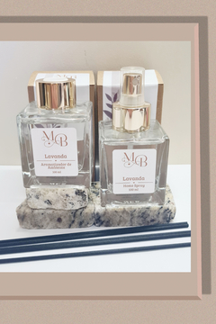 Duo home spray e aromatizador | Lavanda | 100 ml - mbperfumaedecora