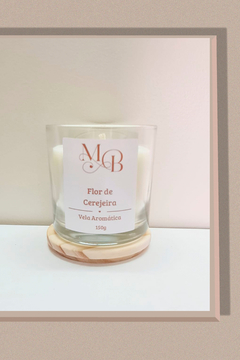 Vela Flor de Cerejeira | 150g - mbperfumaedecora