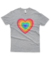 Especial Love Wins #01 Coração arco-íris (Camiseta)