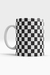 Imagem do ♡ P&B #04 Quadriculado (Caneca)