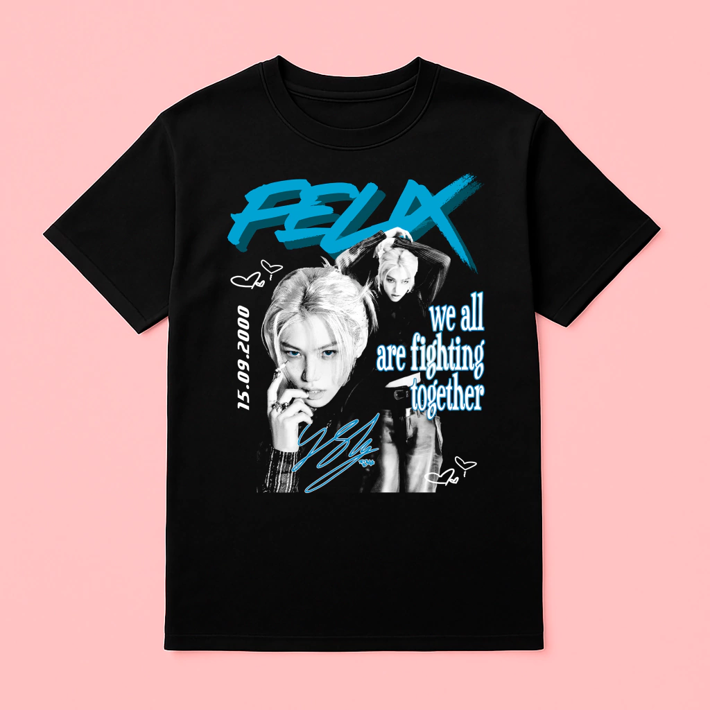 Playera "Felix Stray Kids"