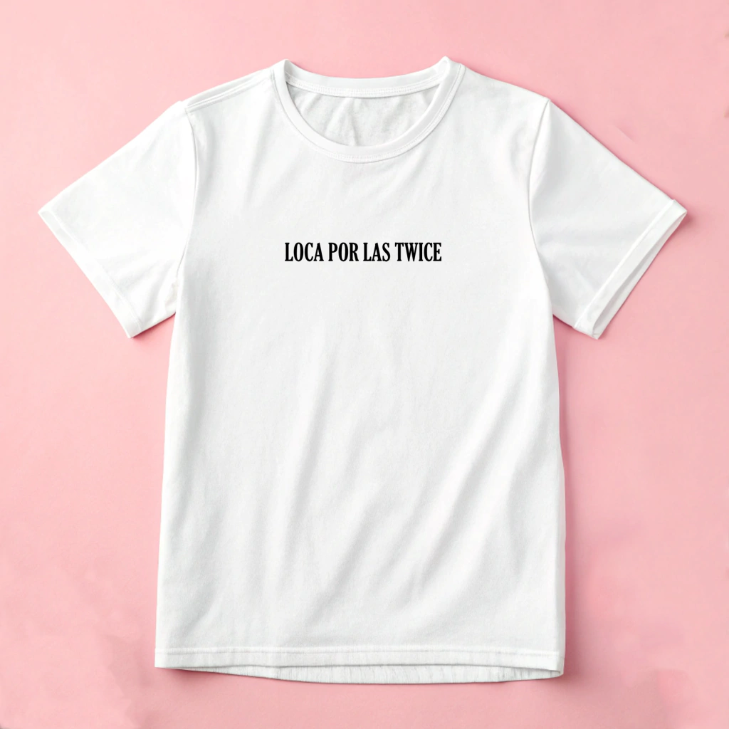 Playera "LOCA POR LAS TWICE"