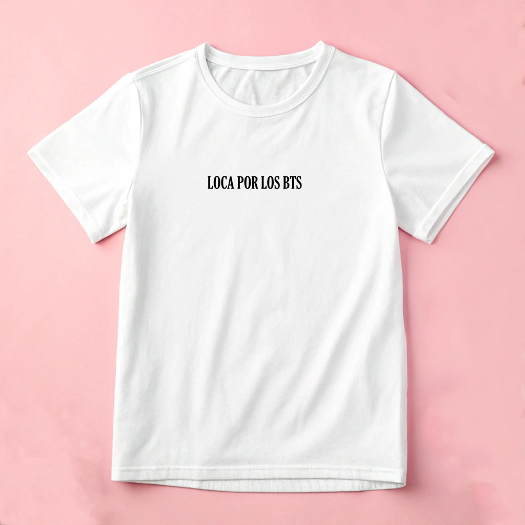 Playera "LOCA POR LOS BTS"