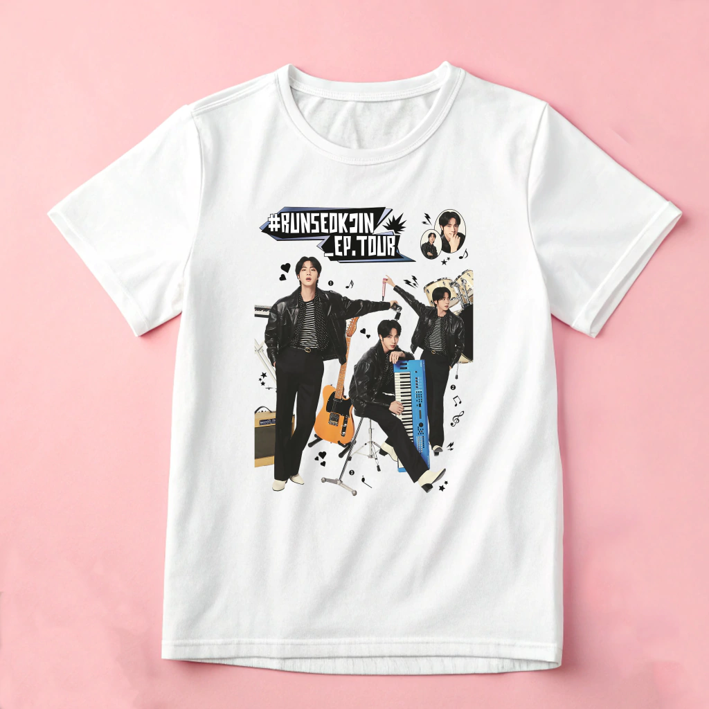 Playera "RUN SEOK JIN Ep. Tour"