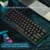 Teclado mecânico gamer compacto com 61 teclas, RGB, hot-swap e conexão USB-C. Alta performance, conforto e estilo para jogos e produtividade.