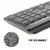Teclado semi mecânico gamer com LED branco, teclas silenciosas, conexão USB e função anti-ghosting. Ideal para jogos noturnos e uso profissional.

