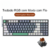 Teclado Mecânico K500 com 94 teclas, RGB, hot-swappable e keycaps em PBT. Compacto, durável e ideal para jogos e produtividade no PC ou Mac.
