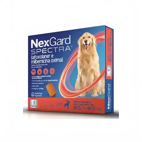 Nexgard spectra 30,1 a 60kg - comprar online