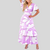 Imagen de VESTIDO CASUAL AJUSTADO LARGO ESTAMPADO