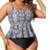 VESTIDO DE BAÑO HEMAT 2 PIEZA TOP TRAJE BIKINI ALTO