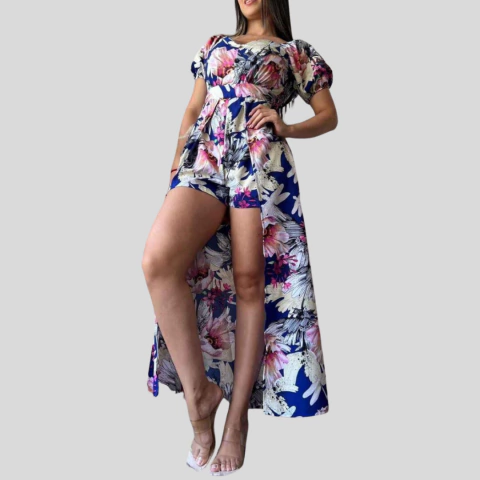 MAXI VESTIDO SHORT CASUAL - Yurelkshop