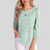 BLUSA MANGA 3/4 A RAYAS - comprar en línea