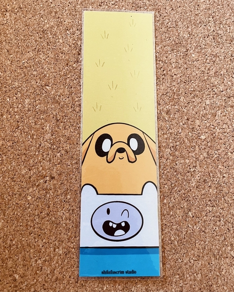 marca-página finn e jake - comprar online