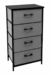 Cajonera de 4 cajones color gris - comprar en línea