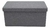 Taburete color gris de tela - daodmuebles