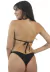 Biquini Top Alcinha Busto Calcinha Levanta Bumbum Liso Preto Detalhe | REF: BK101 - Rio Now Fashion