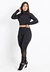 Cropped Manga Longa Calça Legging Conjunto Fitness | REF: LX115 - Rio Now Fashion