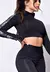 Cropped Manga Longa Elástico e Gola Alta Preto | REF: FDR19 - Rio Now Fashion
