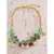 Collar Concha & Piedra Natural Verde - comprar en línea