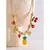 Collar Frutal - Piña