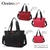 Bolso Oreiro Love Rojo/Negro - tienda online