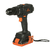 Taladro a bateria con percutor (IRON VOLT)