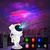 Projetor De Luz Noturna Astronauta Projeto Galáxia Led Nebulosa Estrelado Com Controle na internet