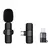 Imagem do Colar microfone sem fio, microfone sem fio, gravação de vídeo curta, rádio,