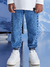 CALÇA JOGGER JEANS YOUCCIE - comprar online