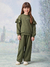 CONJUNTO CASACO E CALÇA MOLETOM VERDE MILITAR ANIMÊ - comprar online