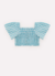 CROPPED ALGODÃO XADREZ LAPELAS PITUCHINHUS - loja online