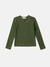 BLUSA RIBANA CANELADA VERDE MILITAR ANIMÊ - comprar online