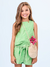 CONJUNTO BLUSA E SHORTS LAISE BORDADO ANIMÊ - comprar online