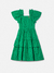 VESTIDO LAISE VERDE ANIMÊ - Baby and Kids Store