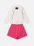 CONJUNTO BLUSA E SHORTS PINK ANIMÊ - loja online
