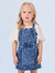 SALOPETE JEANS COM STRASS ANIMÊ - comprar online