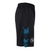 Short Napoli 24/25 - Masculino EA7 - Preto com detalhes em azul - CAMISAS DE FUTEBOL E BASQUETE | Didil Sports