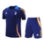 Kit Treino adulto - Camisa e Shorts - Juventus Adidas 24/25 - Azul com detalhes em laranja - comprar online
