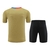 Kit Treino adulto - Camisa e Shorts - Barcelona Nike 24/25 - Bege e preto na internet