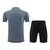 Kit Treino adulto - Camisa e Shorts - Inter de Milão Nike 24/25 - Cinza e preto com detalhes em azul na internet