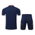 Kit Treino adulto - Camisa e Shorts - Manchester United Adidas 24/25 - Azul com detalhes em laranja na internet