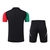 Kit Treino adulto - Camisa e Shorts - Arsenal Adidas 24/25 - Preto com detalhes em verde e vermelho e branco na internet