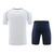 Kit Treino adulto - Camisa e Shorts - Napoli EA7 24/25 - Branco e azul - comprar online