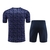 Kit Treino adulto - Camisa e Shorts - Real Madrid Adidas 24/25 - Azul com detalhes em roxo na internet