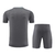 Kit Treino adulto - Camisa e Shorts - Paris Saint-Germain Nike 24/25 - Cinza com detalhes em verde na internet